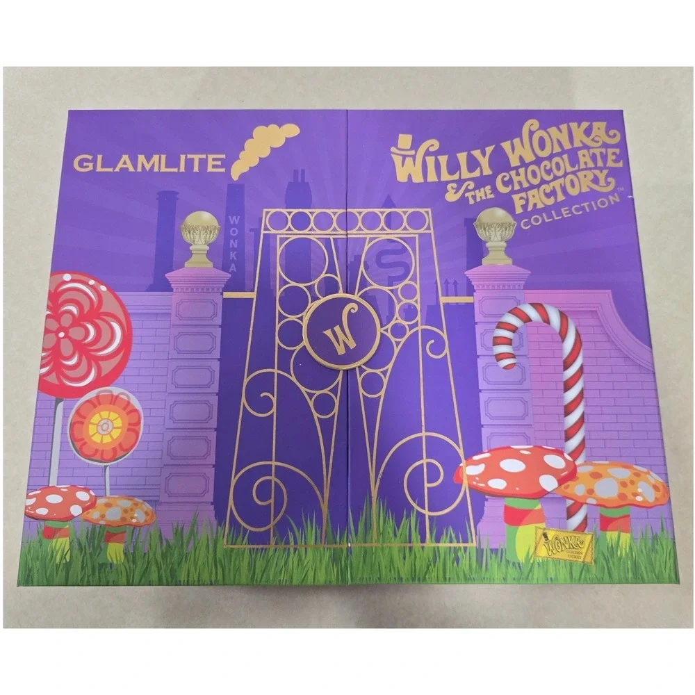 Glamlite x Willy Wonka & The Chocolate Factory Full Makeup Collection PR Box Set